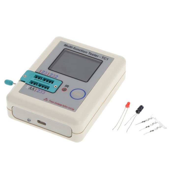 DANIU?„? LCR-TC1 1.8inch Colorful Display Multifunctional TFT Backlight Transistor Tester for Diode Triode Capacitor Resistor Transistor LCR ES 4 DANIU?„? LCR-TC1 1.8inch Colorful Display Multifunctional TFT Backlight Transistor Tester for Diode Triode Capacitor Resistor Transistor LCR ES - Image 4