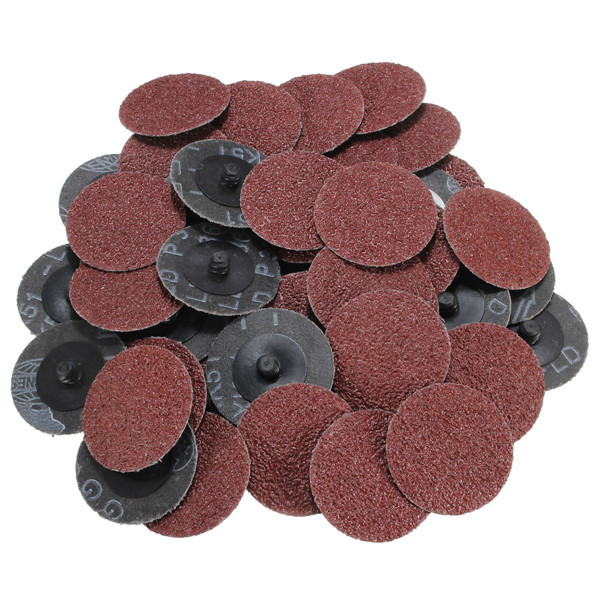 50pcs 36 Grit 2 Inch 50mm Roll Lock Sanding Discs Abrasive Tool for Dremel 3 50pcs 36 Grit 2 Inch 50mm Roll Lock Sanding Discs Abrasive Tool for Dremel - Image 3
