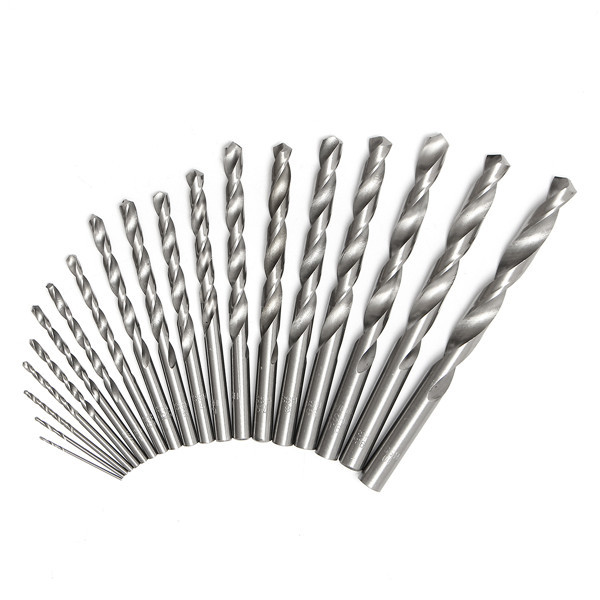 19pcs 1.5mm to 10mm HSS Twist Drill Bit Set 2 19pcs 1.5mm to 10mm HSS Twist Drill Bit Set - Image 2