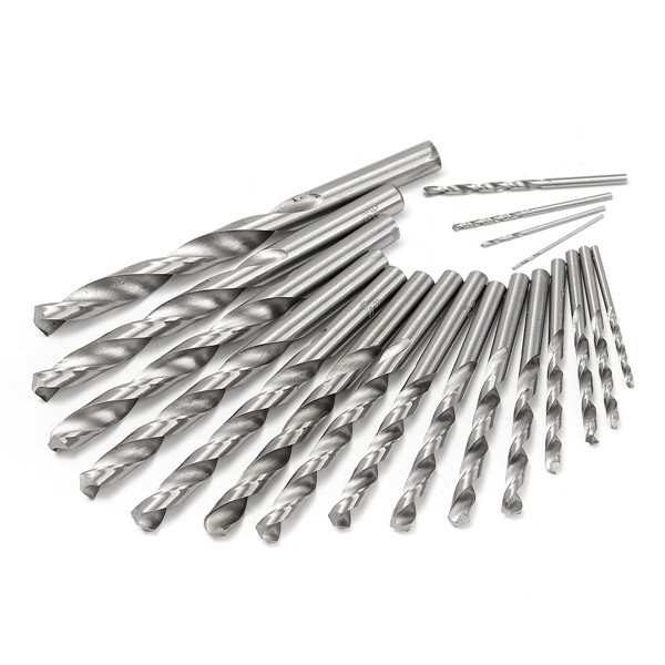 19pcs 1.5mm to 10mm HSS Twist Drill Bit Set 3 19pcs 1.5mm to 10mm HSS Twist Drill Bit Set - Image 3