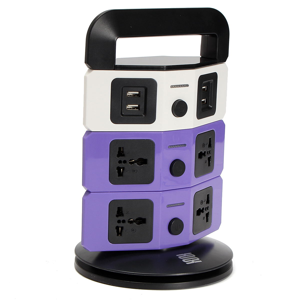 Universal EU Plug Type Socket Wall Rapid Charger Dock Station with Timing Fucntion 3 Universal EU Plug Type Socket Wall Rapid Charger Dock Station with Timing Fucntion - Image 3