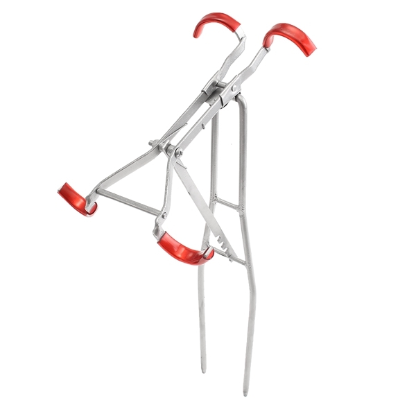 Adjustable Fishing Rod Double Pole Bracket Foldable Tool Standing Holder 3 Adjustable Fishing Rod Double Pole Bracket Foldable Tool Standing Holder - Image 3
