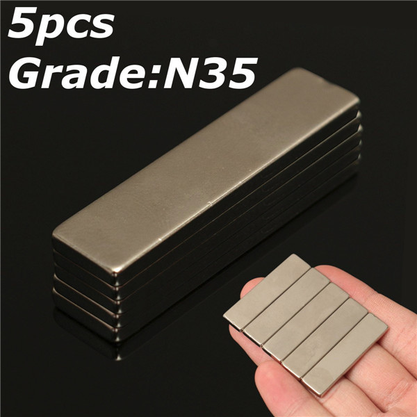 5pcs N35 40x10x3mm Strong Block Magnets Rare Earth Neodymium Magnets 1 5pcs N35 40x10x3mm Strong Block Magnets Rare Earth Neodymium Magnets