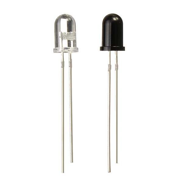 10pcs 5mm 940nm IR Infrared Diode Launch Emitter Receive Receiver LED 4 10pcs 5mm 940nm IR Infrared Diode Launch Emitter Receive Receiver LED - Image 4