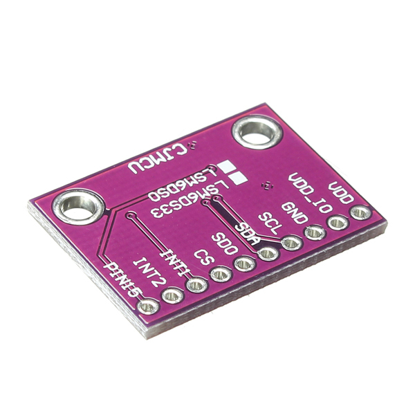 LSM6DS33TR 3-Axis Accelerometer + 3-Axis Gyroscope 6-Axis Inertial Angle Sensor 6DOF Module 5 LSM6DS33TR 3-Axis Accelerometer + 3-Axis Gyroscope 6-Axis Inertial Angle Sensor 6DOF Module - Image 5