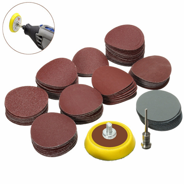 100pcs 25mm 80-5000 Grit Sanding Paper with 1/8 Inch Sanding Pad Sandpaper 1 100pcs 25mm 80-5000 Grit Sanding Paper with 1/8 Inch Sanding Pad Sandpaper