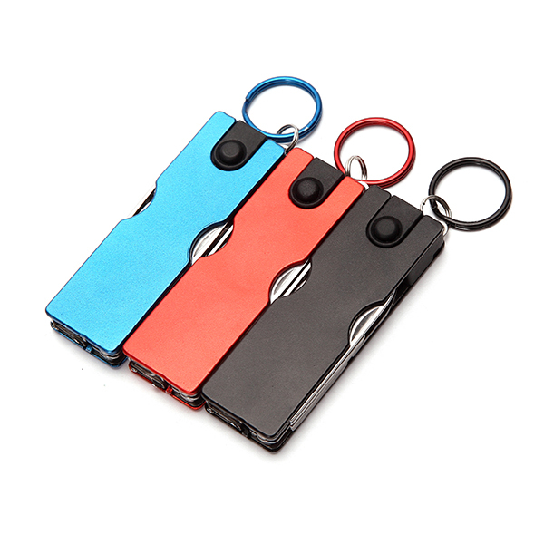 8 in 1 Multitool Manicure Tool Nail Clippers Keyring Accessories Nail File Cleaner LED Flashlight 3 8 in 1 Multitool Manicure Tool Nail Clippers Keyring Accessories Nail File Cleaner LED Flashlight - Image 3