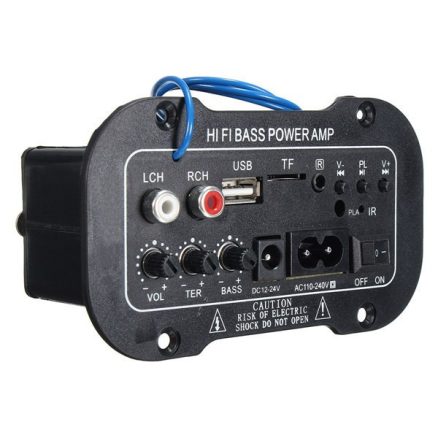 Mono Digital Amplifier Board 220V Car bluetooth HiFi Bass AMP 2
