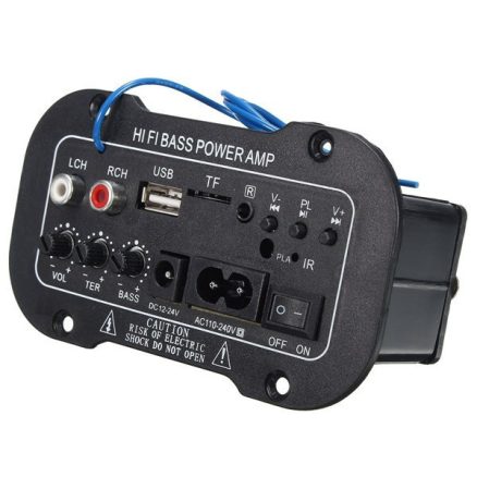 Mono Digital Amplifier Board 220V Car bluetooth HiFi Bass AMP 4