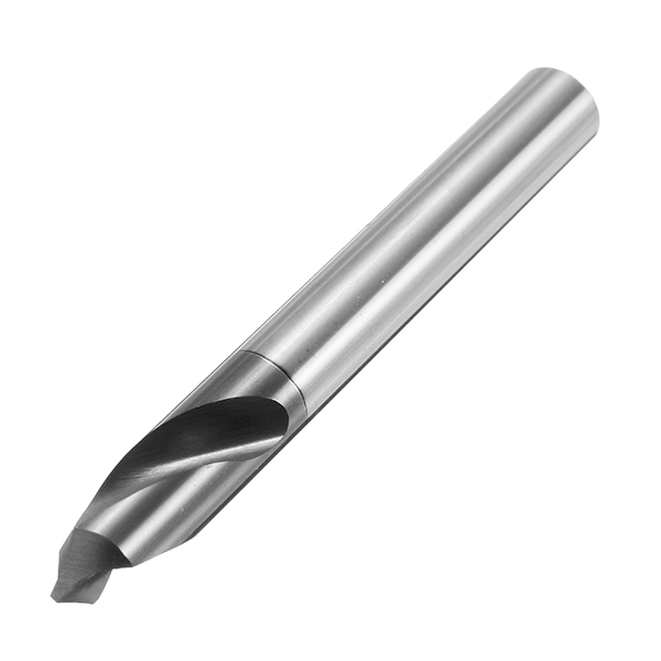 Drillpro 2 Flutes 6mm Carbide Chamfer Mill 90 Degree HRC45 Milling Cutter 1