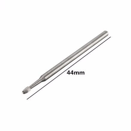 3mm Electric Carbide Nail Drill Bit Silver Nail Art Drill File Bits 4