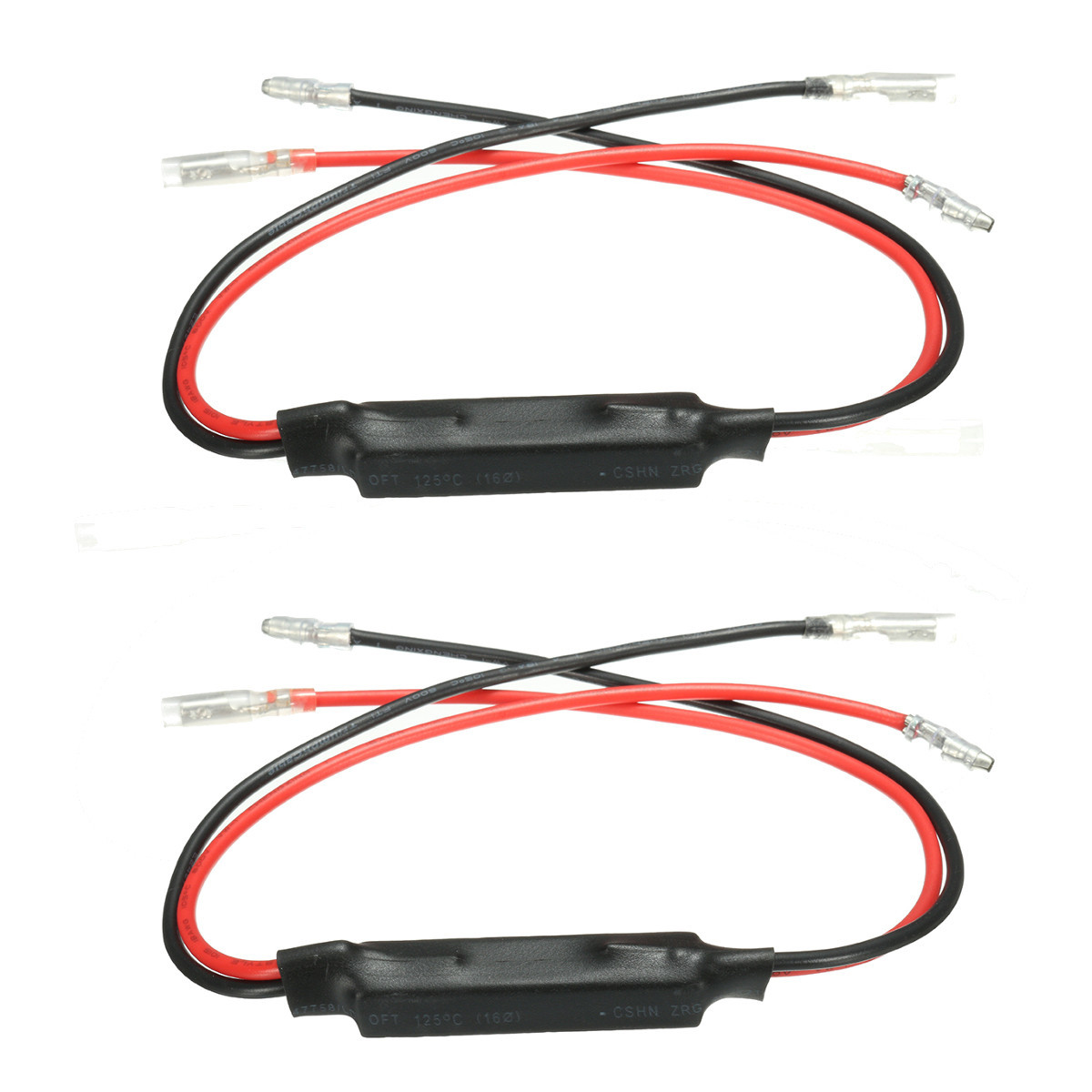 2pcs 12V 10W Flasher Indicator Load Resistor Motorcycle LED Light Flash Blinker 1 2pcs 12V 10W Flasher Indicator Load Resistor Motorcycle LED Light Flash Blinker