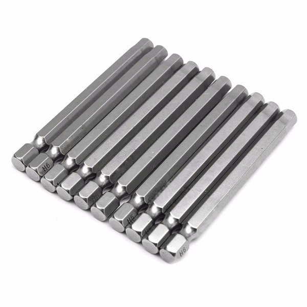 10pcs 75mm 1/4 Inch Shank Screwdriver Bits Set 6mm Hex Head Magnetic Screwdriver Bits 3 10pcs 75mm 1/4 Inch Shank Screwdriver Bits Set 6mm Hex Head Magnetic Screwdriver Bits - Image 3