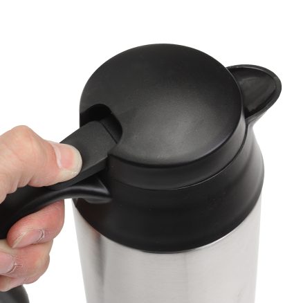 12V 750ml Stainless Steel Electric In-Car Kettle Car Travel Heating Water Bottle 4
