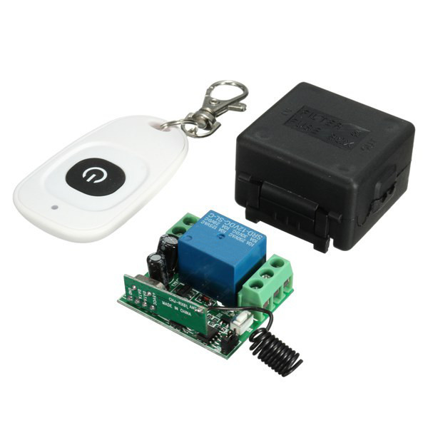 315MHz DC 12V 10A Wireless Remote Control Switch Relay Transmitter Receiver 2