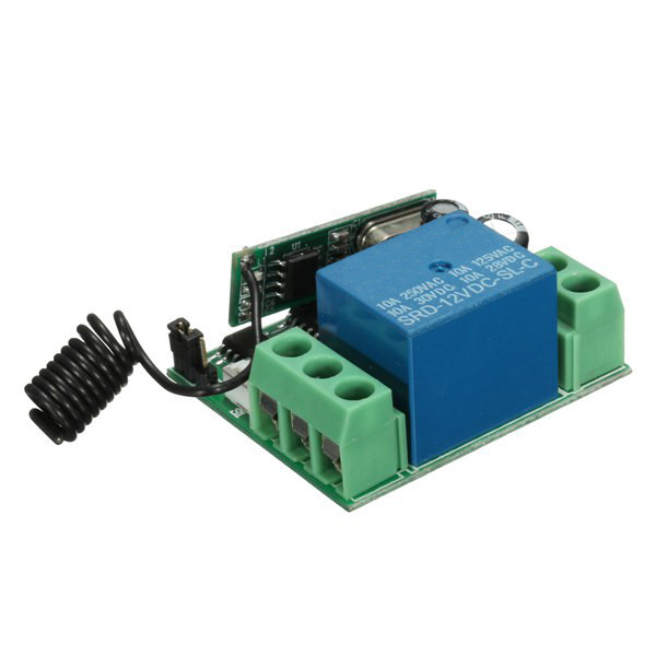 315MHz DC 12V 10A Wireless Remote Control Switch Relay Transmitter Receiver 5 315MHz DC 12V 10A Wireless Remote Control Switch Relay Transmitter Receiver - Image 5