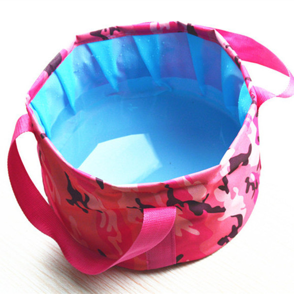 Travel Portable Folding Water Bucket Outdoor Camping Pinic Fishing Storage Basket Organizer 5 Travel Portable Folding Water Bucket Outdoor Camping Pinic Fishing Storage Basket Organizer - Image 5