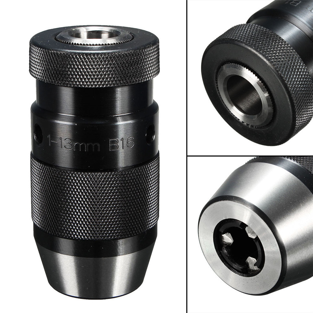 B16 1-13mm Keyless Lathe Drill Chuck Self Tighten Drill Chuck 2 B16 1-13mm Keyless Lathe Drill Chuck Self Tighten Drill Chuck - Image 2