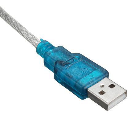 80CM USB To RS-232 DB9 9-pin Serial Cable Adapter Supports Win8 6
