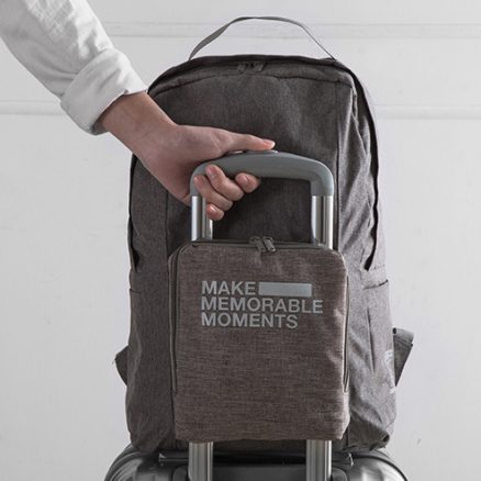 Honana HN-TB5 Folding Travel Storage Backpack Suitcase Organizer Polyester Bag 1