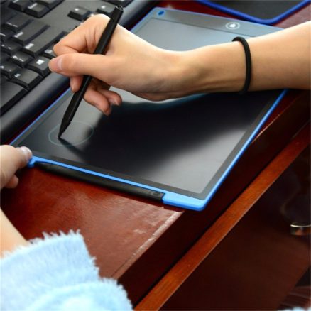 12 Inch LCD Update Multi Function Writing Tablet 3 in 1 Mouse Pad Ruler Drawing Doodle Board Handwriting Pads 6