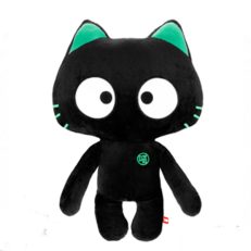 WenTongZi  Luminous Car Lovely Cartoon Cat Auto Toy