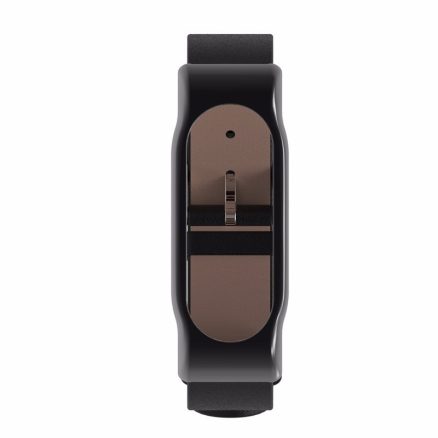 Mijobs Leather Bracelet Replacement for Xiaomi MiBand 2 Wrist Strap Smartband Non-original 6