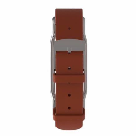 Mijobs Leather Bracelet Replacement for Xiaomi MiBand 2 Wrist Strap Smartband Non-original 7