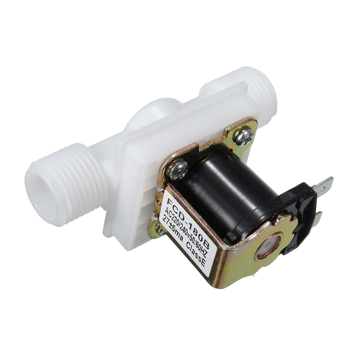 220V 1/2inch N/C Normally Closed Electric Solenoid Valve Water Air Inlet Flow Switch 1 220V 1/2inch N/C Normally Closed Electric Solenoid Valve Water Air Inlet Flow Switch