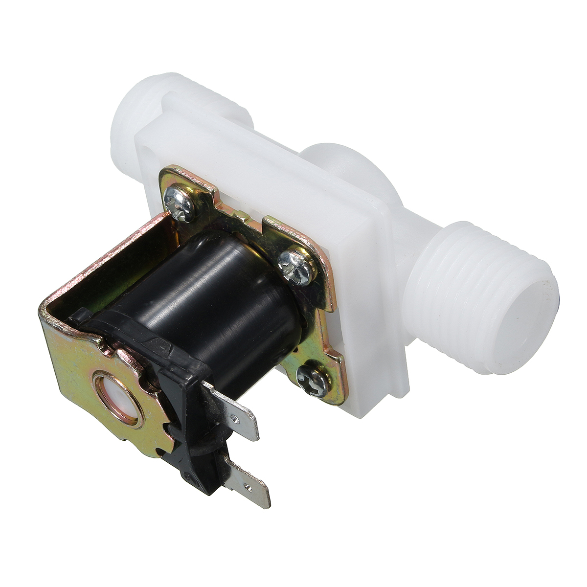 220V 1/2inch N/C Normally Closed Electric Solenoid Valve Water Air Inlet Flow Switch 4 220V 1/2inch N/C Normally Closed Electric Solenoid Valve Water Air Inlet Flow Switch - Image 4