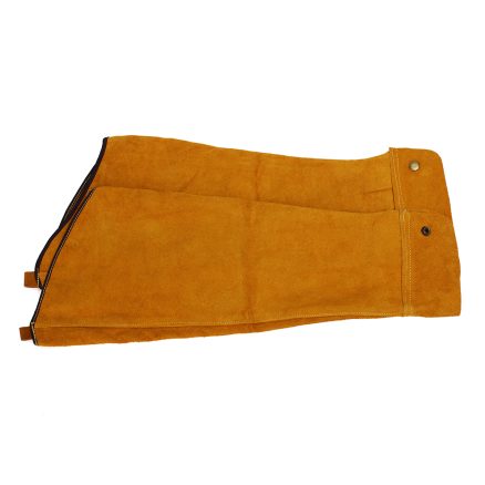 2pcs 23.6inch Cowhide Split Leather Welding Sleeves Protective Heat Arm Sleeve Tool 5