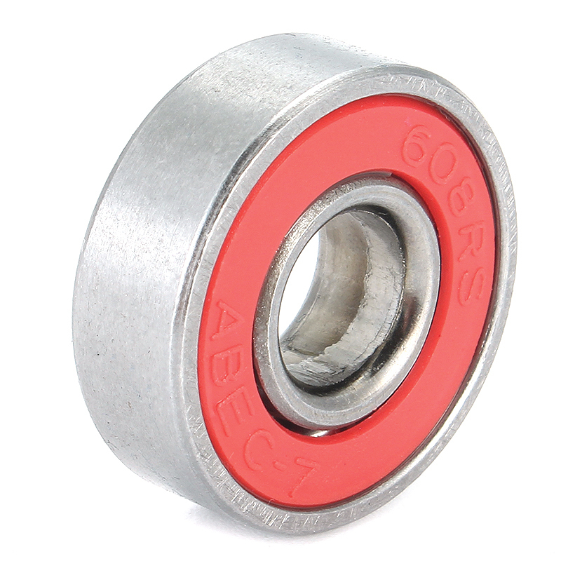 10pcs ABEC-7 Red Sealed Deep Groove Skateboard Ball Bearing 608RS 9x22x6mm Ball Bearing 5 10pcs ABEC-7 Red Sealed Deep Groove Skateboard Ball Bearing 608RS 9x22x6mm Ball Bearing - Image 5