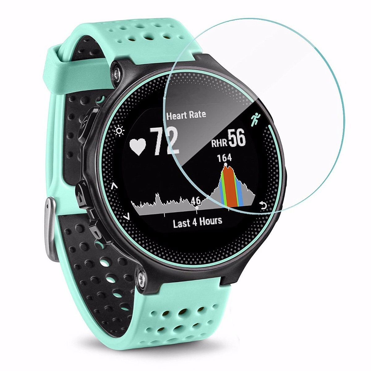 Anti-Scratch Clear Screen Protector Film Shield For Garmin Forerunner 235 Watch 1 Anti-Scratch Clear Screen Protector Film Shield For Garmin Forerunner 235 Watch