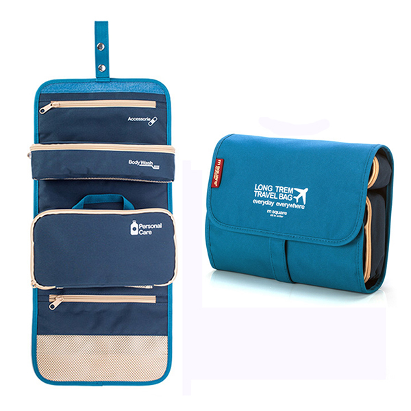 Honana HN-TB21 Detachable Travel Toiletry Bag Waterproof Oxford Cosmetic Organizer Storage Bag 2 Honana HN-TB21 Detachable Travel Toiletry Bag Waterproof Oxford Cosmetic Organizer Storage Bag - Image 2