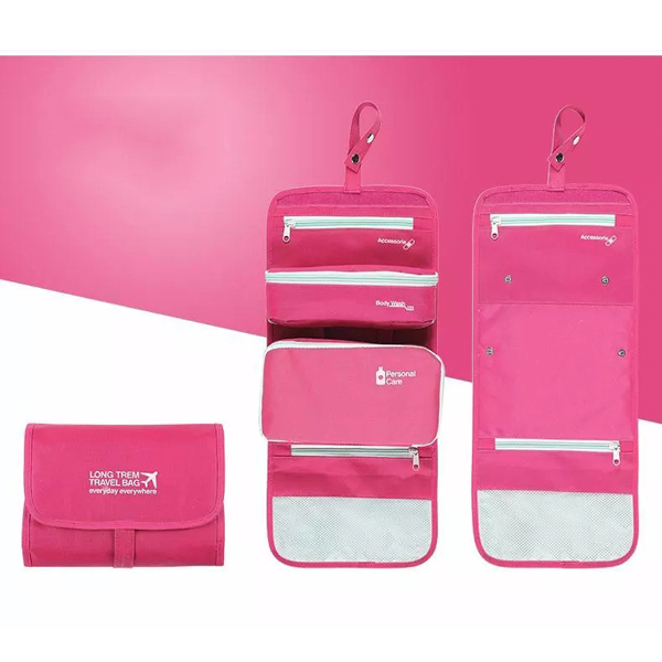 Honana HN-TB21 Detachable Travel Toiletry Bag Waterproof Oxford Cosmetic Organizer Storage Bag 6 Honana HN-TB21 Detachable Travel Toiletry Bag Waterproof Oxford Cosmetic Organizer Storage Bag - Image 6