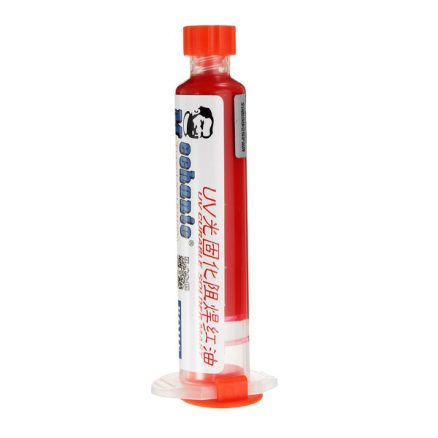 MECHANIC 10ml Red UV Solder Paste Flux Welding Fluxes Oil 1