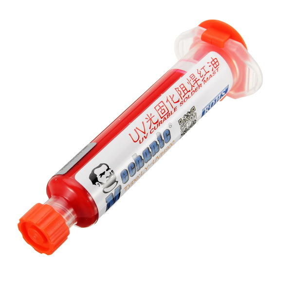 MECHANIC 10ml Red UV Solder Paste Flux Welding Fluxes Oil 4 MECHANIC 10ml Red UV Solder Paste Flux Welding Fluxes Oil - Image 4