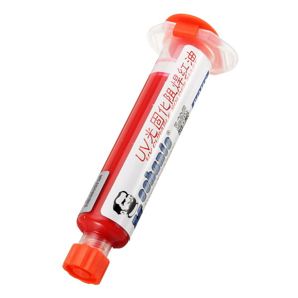 MECHANIC 10ml Red UV Solder Paste Flux Welding Fluxes Oil 5 MECHANIC 10ml Red UV Solder Paste Flux Welding Fluxes Oil - Image 5