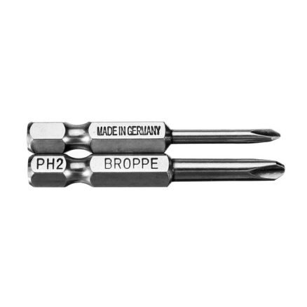 BROPPE 2Pcs 50mm Magnetic Y Shaped Screwdriver Bits 1/4 Inch Hex Shank 4