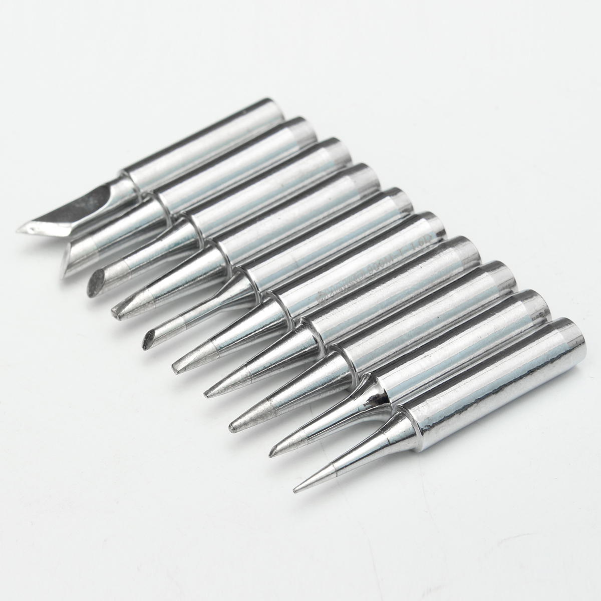 11Pcs 900M-T Soldering Iron Tips for 936 SAIKE ATTEN AOYUE KADA YIHUA Soldering Station 5 11Pcs 900M-T Soldering Iron Tips for 936 SAIKE ATTEN AOYUE KADA YIHUA Soldering Station - Image 5