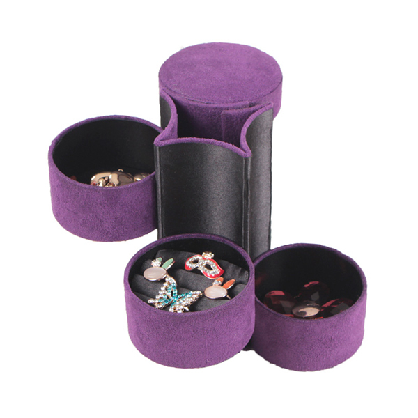 Honana HN-B18 3 Layers Storage Box Jewelry Necklace Earring Organizer Cylinder Holder 7 Honana HN-B18 3 Layers Storage Box Jewelry Necklace Earring Organizer Cylinder Holder - Image 7