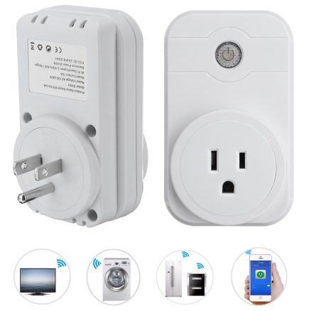 SW1 Wireless WIFI Socket Androind/iOS Phone Remote Control Smart Timer Socket Switch US Plug 6