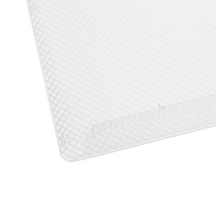Transparent Double Snap Texture Document Bag Folder File Bag Storage Folder Button Bag 6