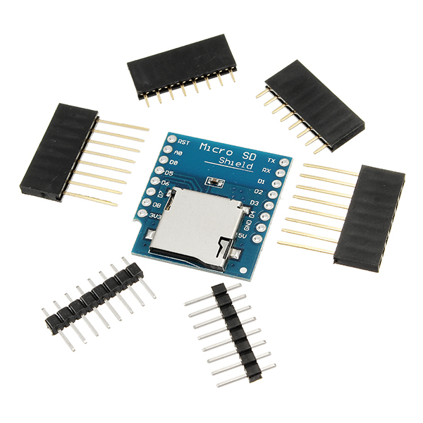 Geekcreit?&reg; Micro SD Card Shield For D1 Mini TF WiFi ESP8266 Compatible SD Wireless Module 1