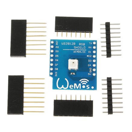 WS2812B RGB Shield Module Expansion Board For D1 Mini 2
