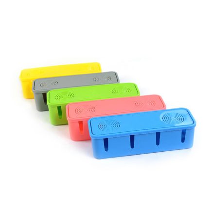 Honana HN-B60 Colorful Cable Storage Box Large Household Wire Organizer Power Strip Cover 5