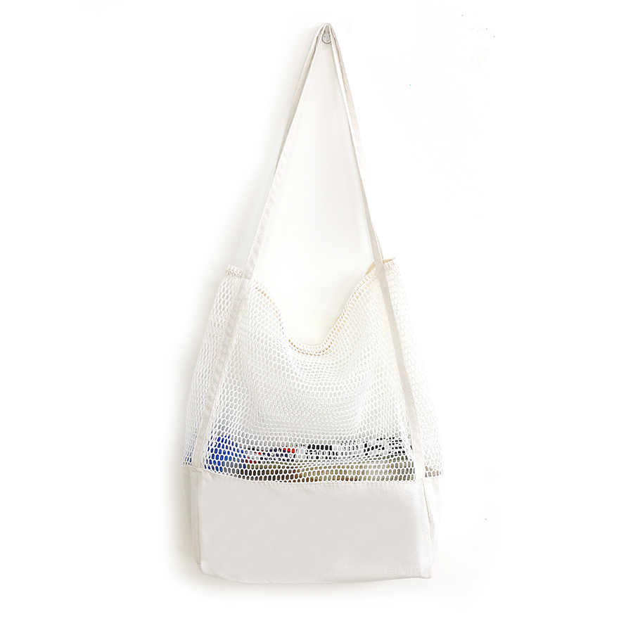 KC-0781 Large Shopping Storage Bag Durable Canvas Travel Beach Tote Shoulder Bag 4 KC-0781 Large Shopping Storage Bag Durable Canvas Travel Beach Tote Shoulder Bag - Image 4