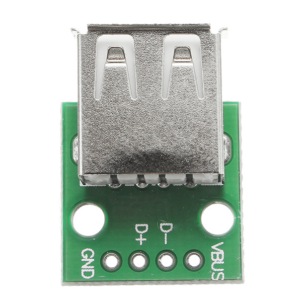 USB 2.0 Female Head Socket To DIP 2.54mm Pin 4P Adapter Board 6 USB 2.0 Female Head Socket To DIP 2.54mm Pin 4P Adapter Board - Image 6