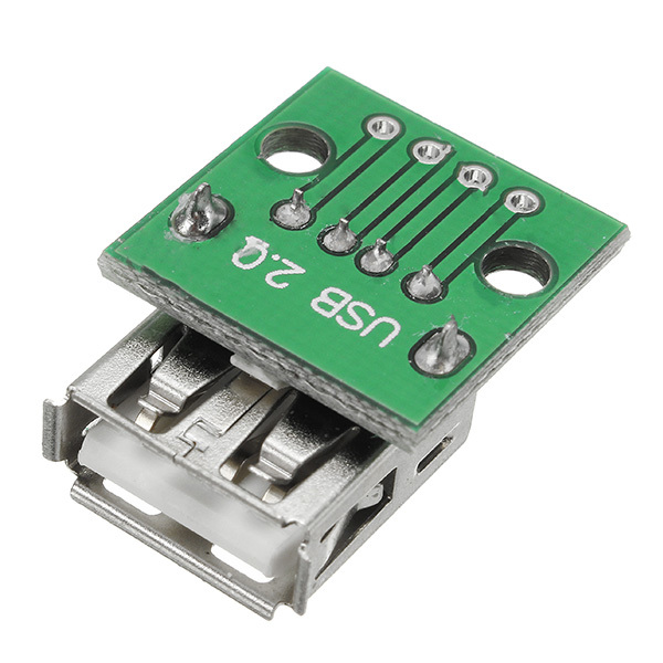 USB 2.0 Female Head Socket To DIP 2.54mm Pin 4P Adapter Board 7 USB 2.0 Female Head Socket To DIP 2.54mm Pin 4P Adapter Board - Image 7