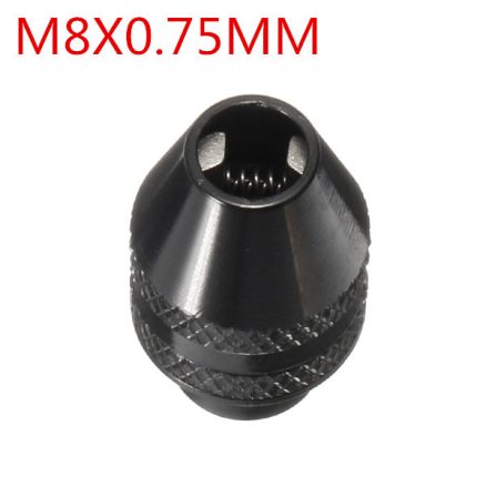 0.4-3.2mm Keyless Electric Drill Chuck Metric Mini Drill Collet for Rotary Tool 7